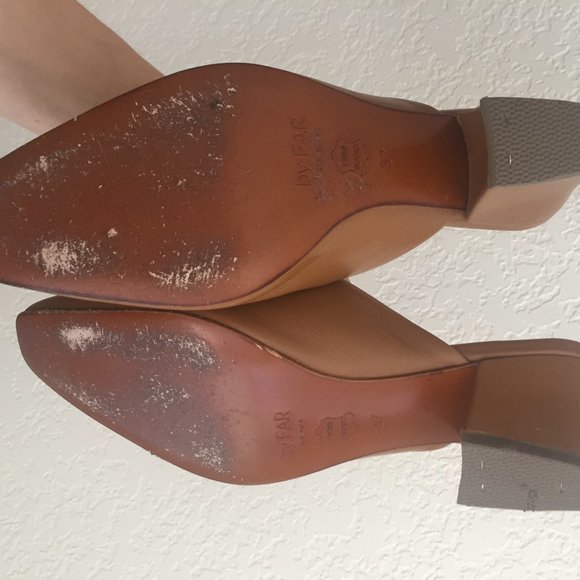 By Far Tan Leather Sienna Mule - Picture 4 of 4